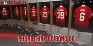 phòng thay đồ bóng đá